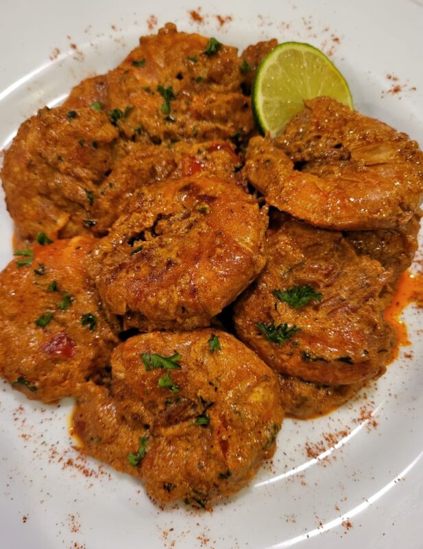 Whisky Sour Cream Jumbo Shrimp